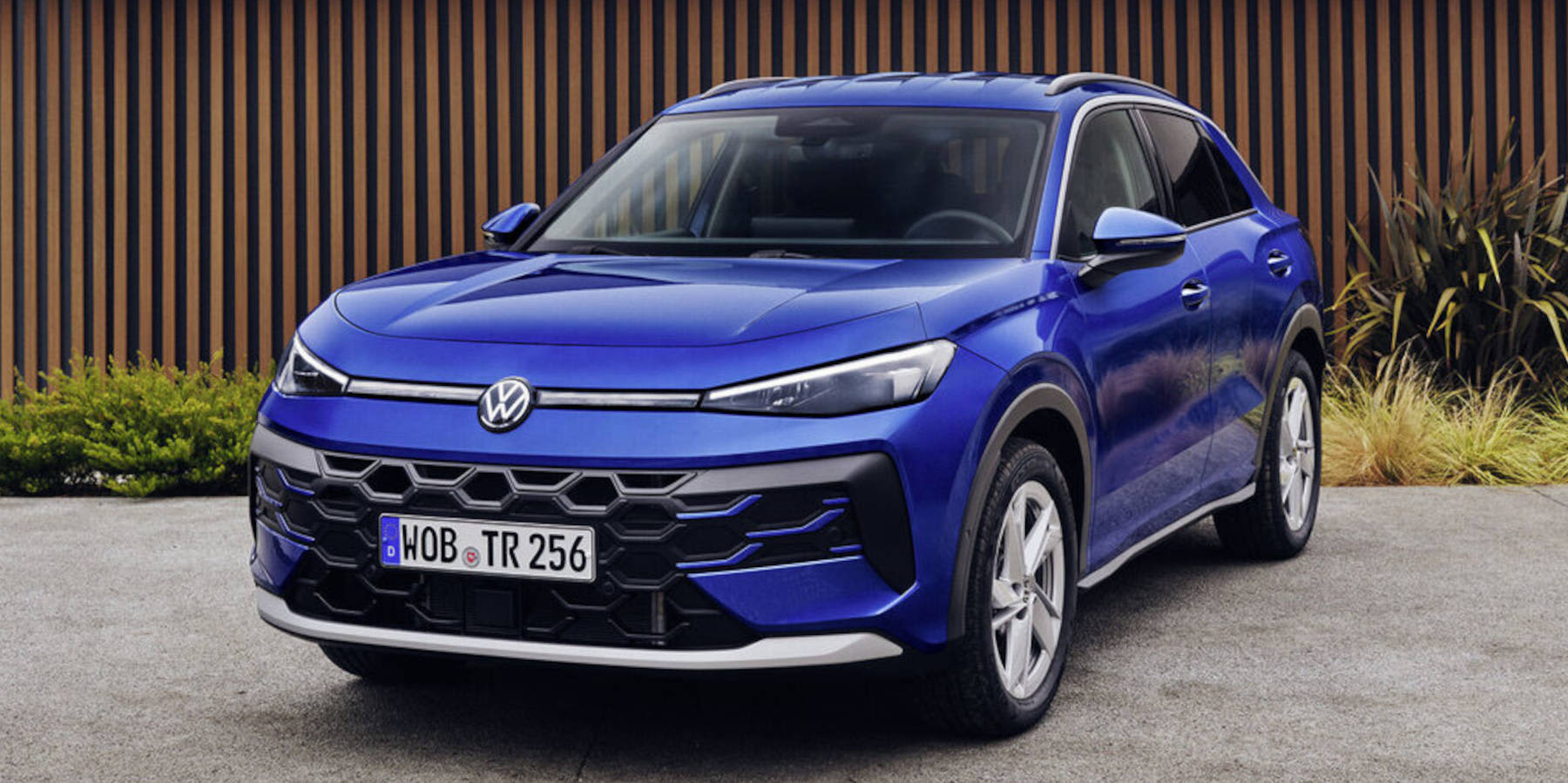 VW T-Roc seitliche Frontansicht