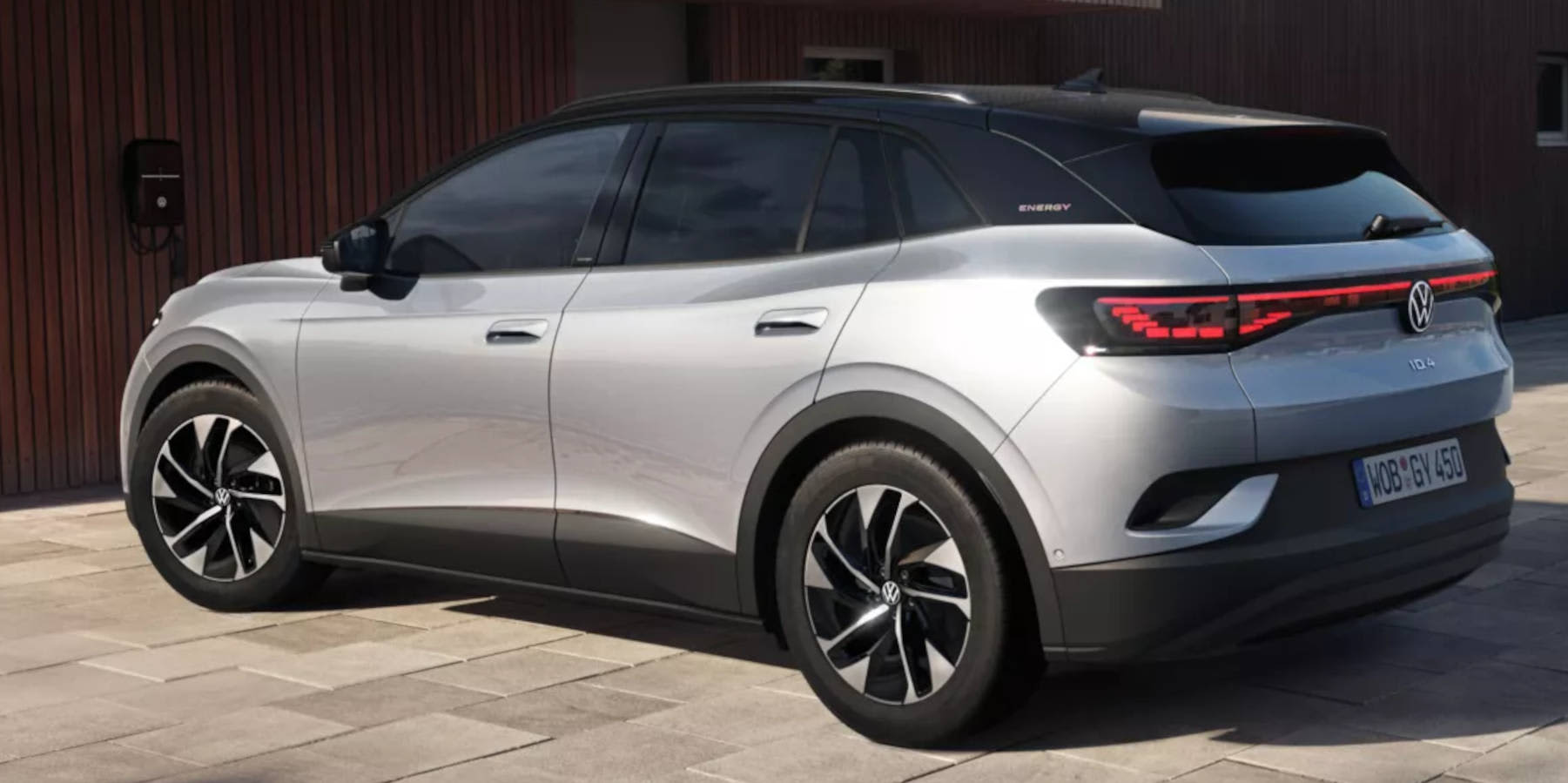 VW ID.4 ENERGY seitliche Heckansicht