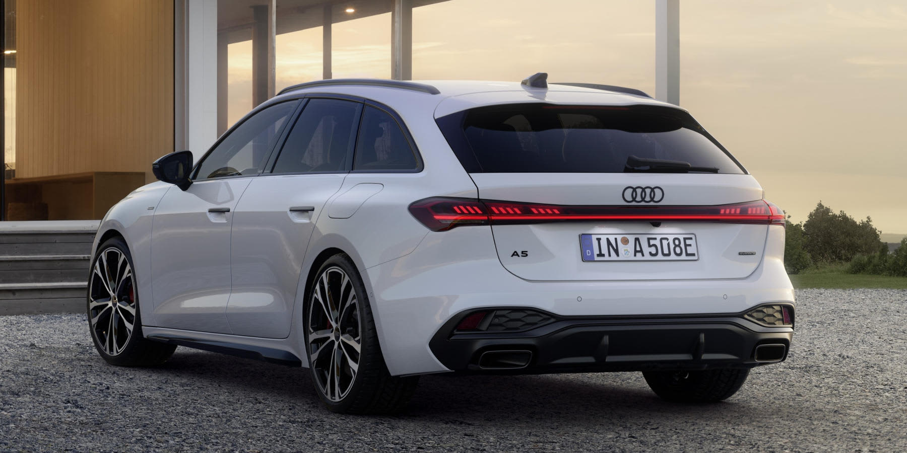 Audi A5 Avant e-hybrid quattro Heck