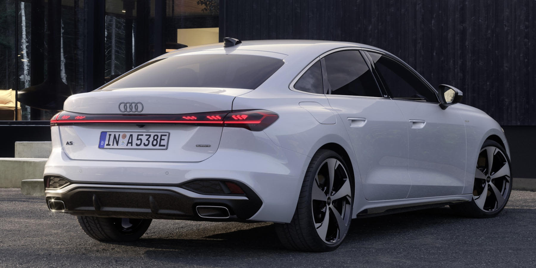 Audi A5 Limousine e-hybrid quattro Heck