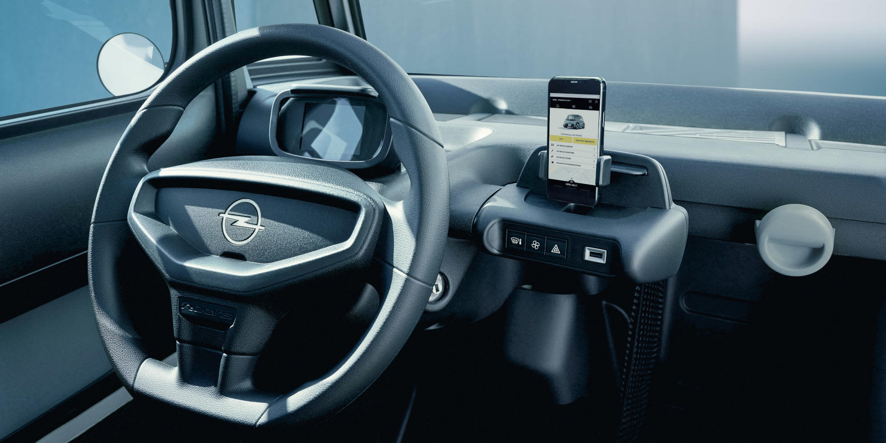 Opel Rocks 2025 Innenraum Lenkrad