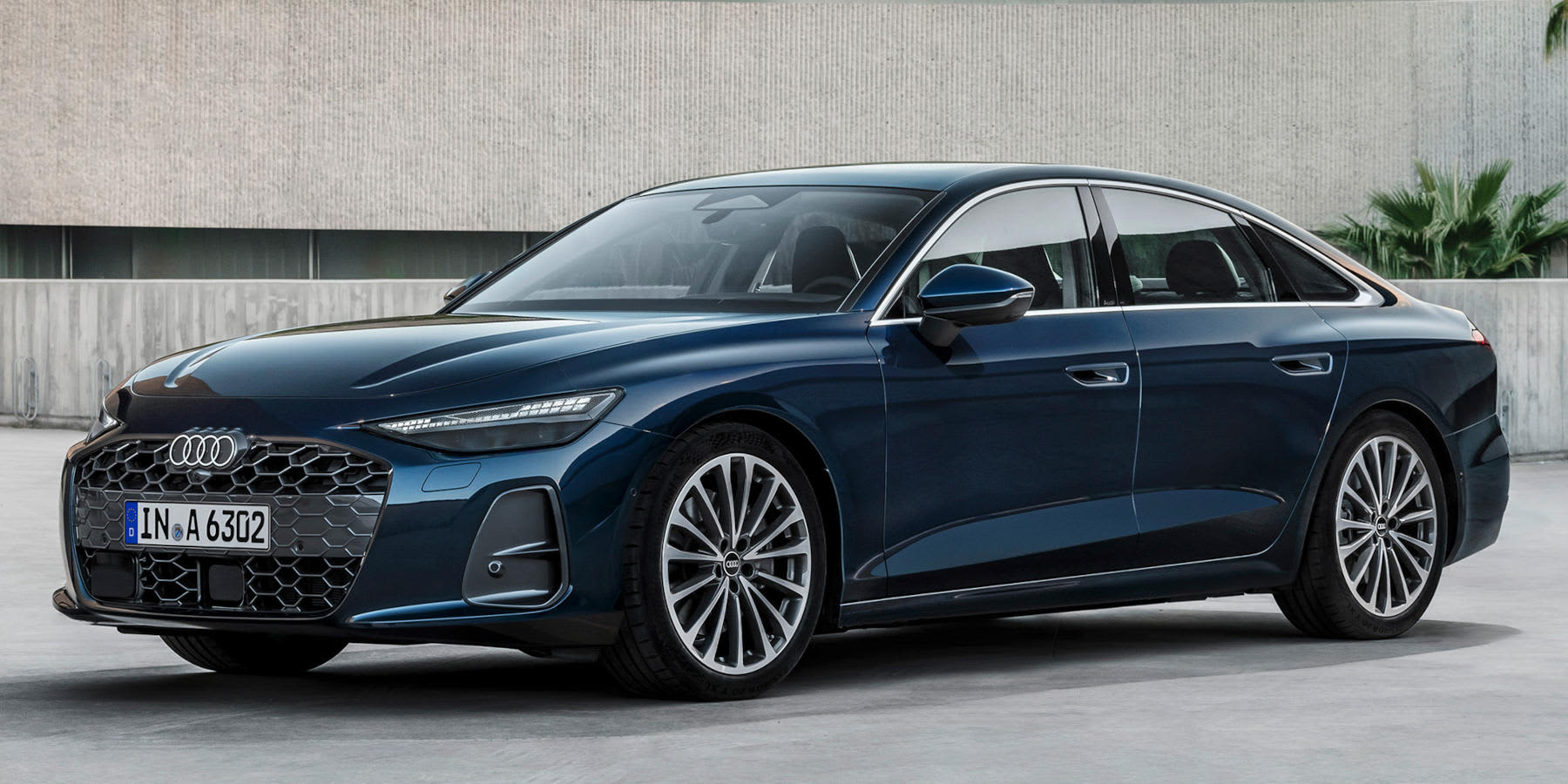 Audi A6 Limousine Front seitlich