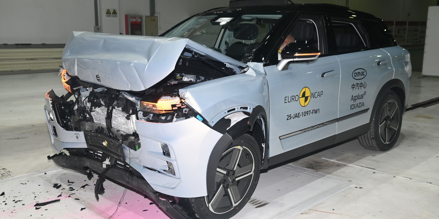 Jaecoo 7 im Euro NCAP Crashtest