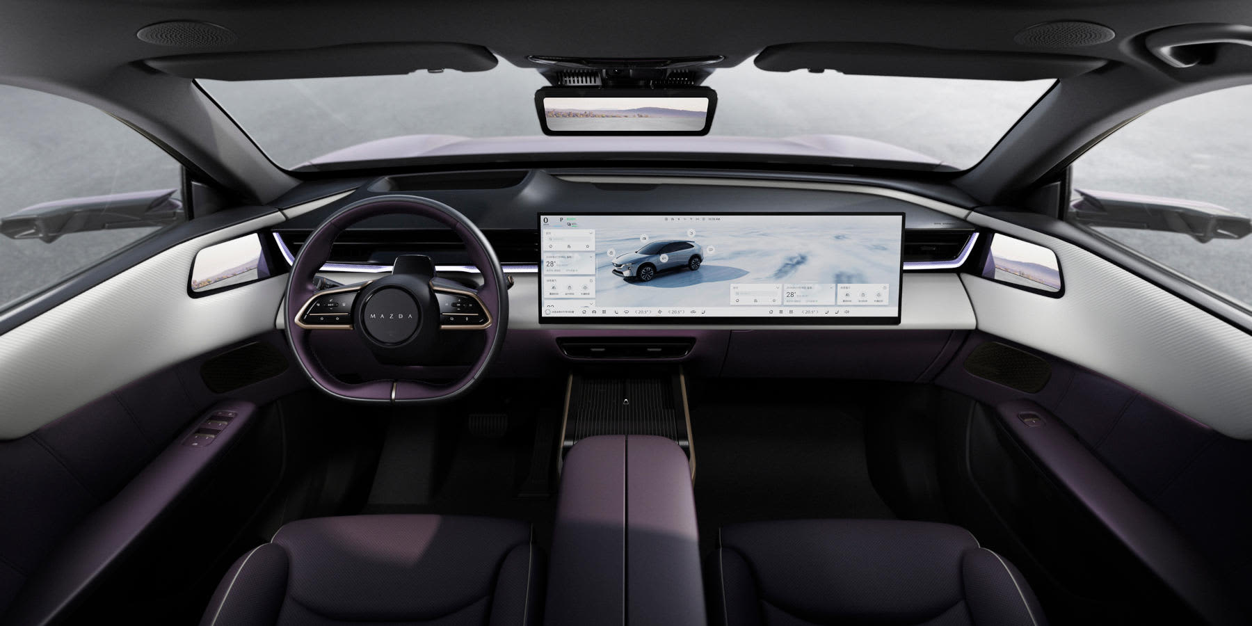 Mazda EZ-60 Innenraum Cockpit