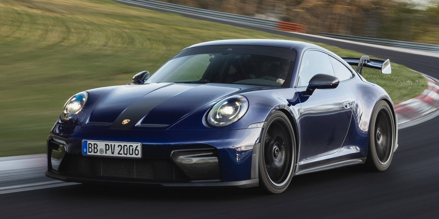 Porsche 911 GT3  Nürburgring Nordschleife Rekord Frontansicht