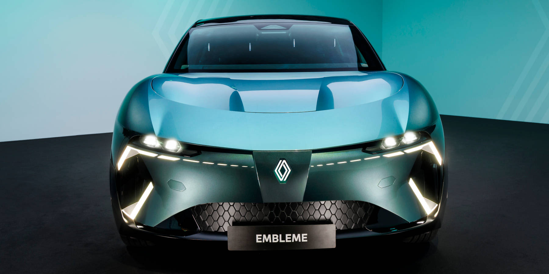 Renault Embleme Frontansicht total