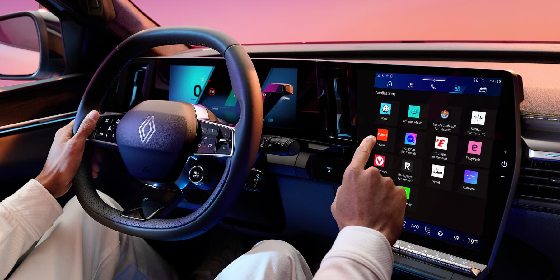 Renault Scenic E-Tech Electric Innenraum Display