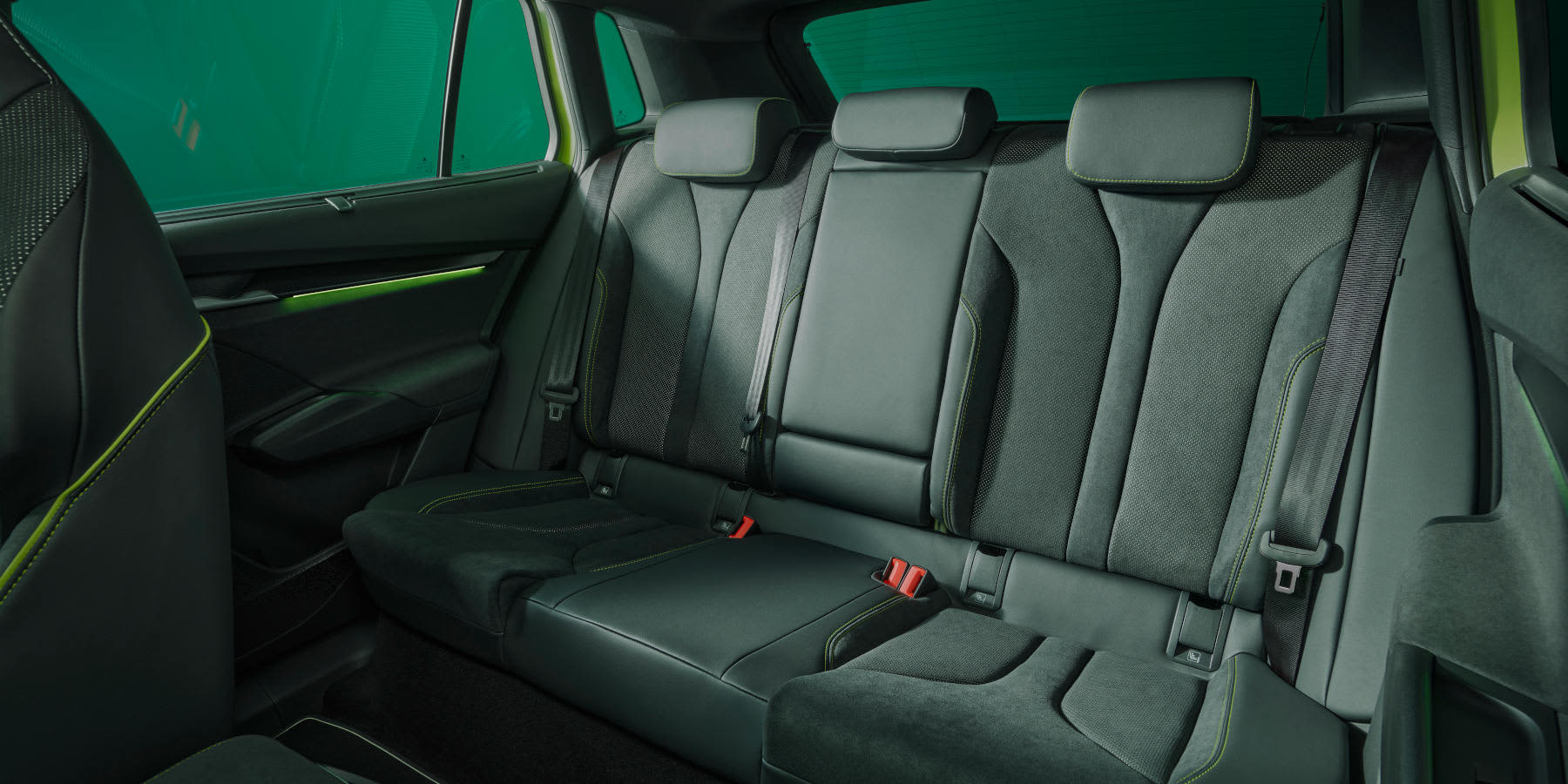 Skoda Elroq RS Innenraum Rückbank Sitze