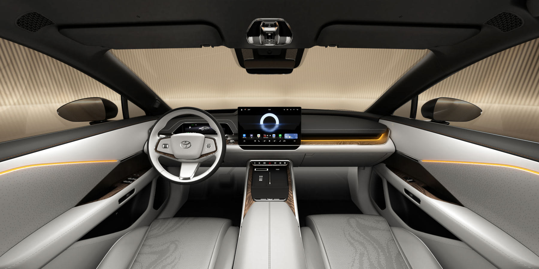 Toyota bZ7 Innenraum Cockpit