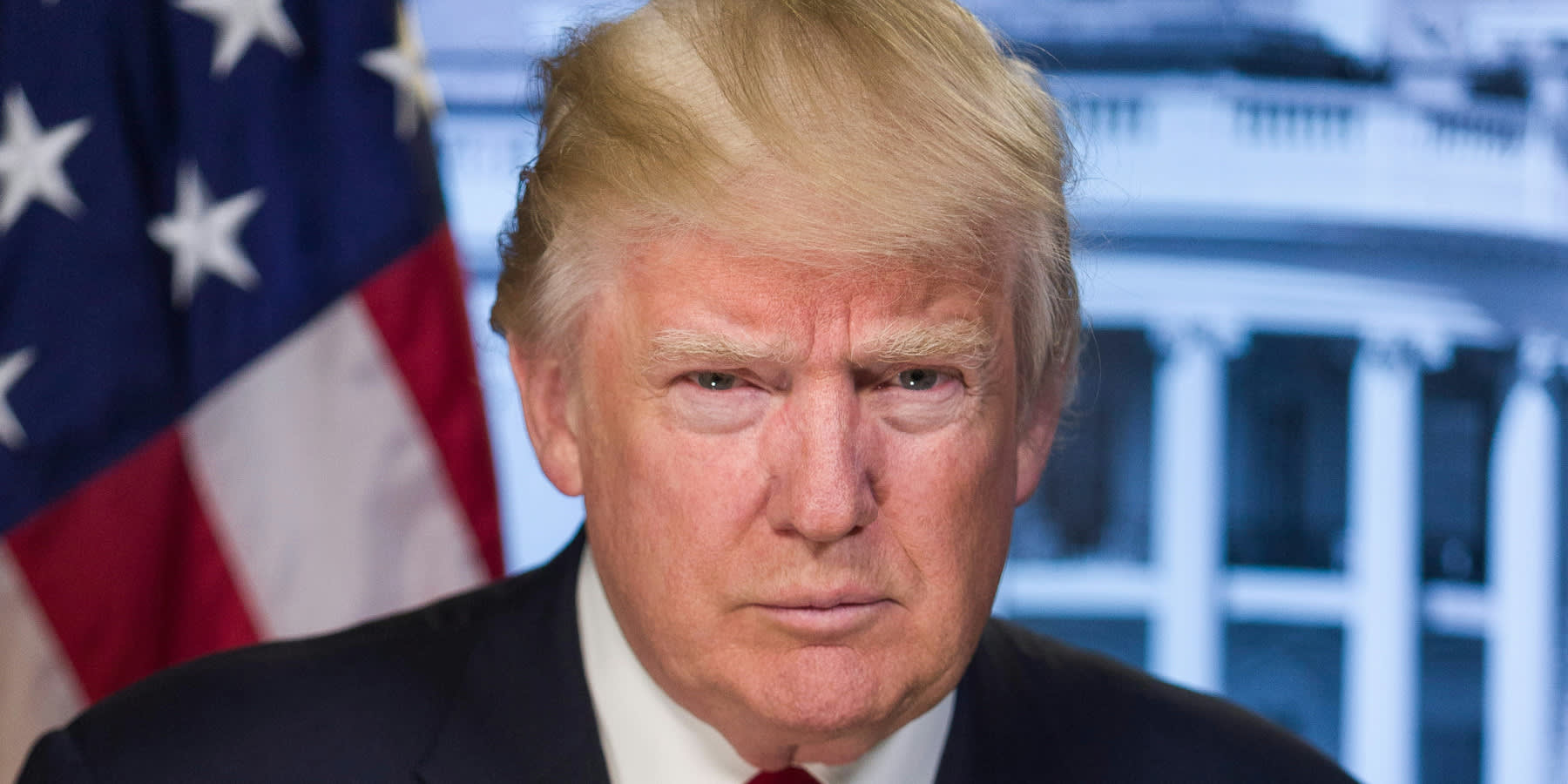 USA Präsident Donald Trump: Finsterer Blick