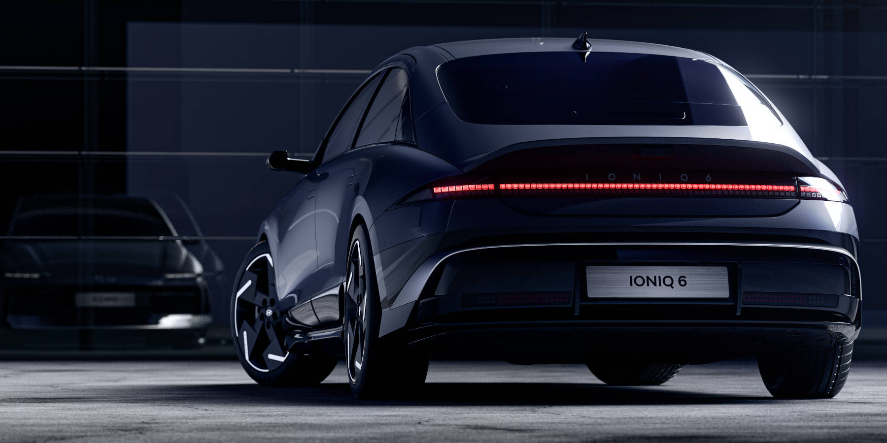 Hyundai Ioniq 6 Facelift Heck