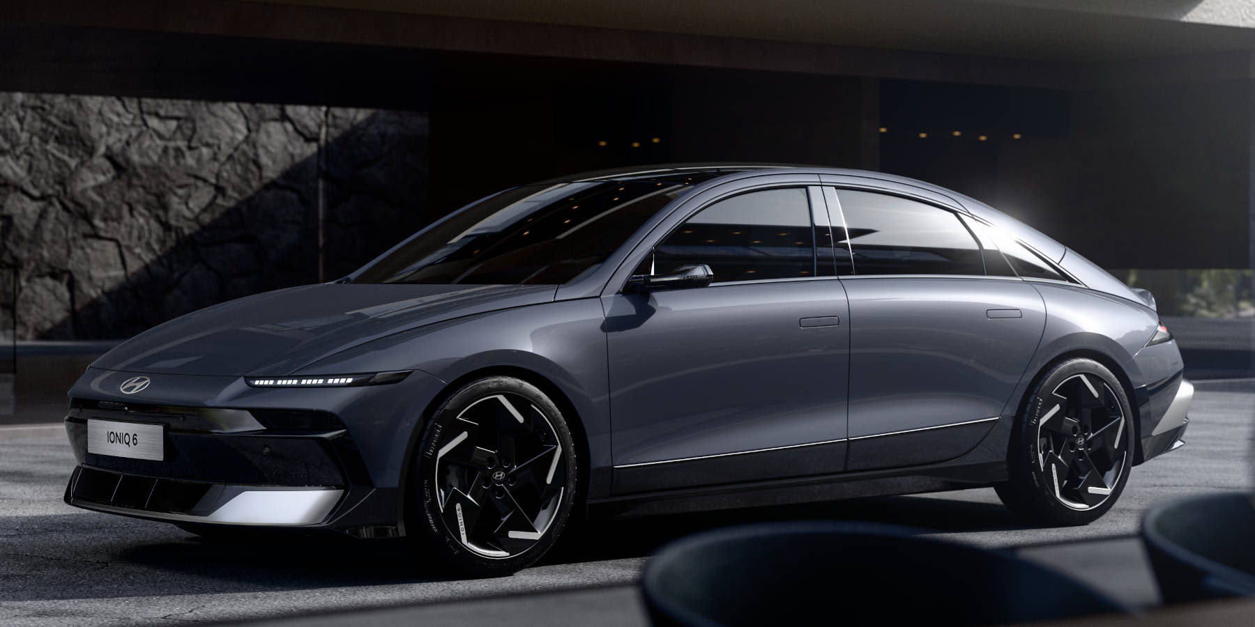 Hyundai Ioniq 6 Facelift Front seitlich