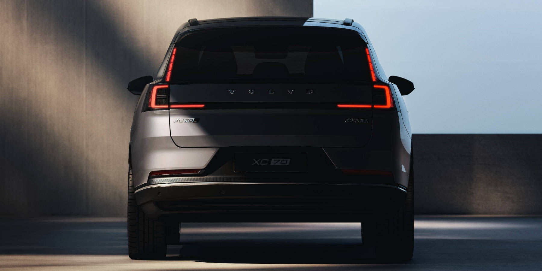 Volvo XC70 Teaser Heckansicht