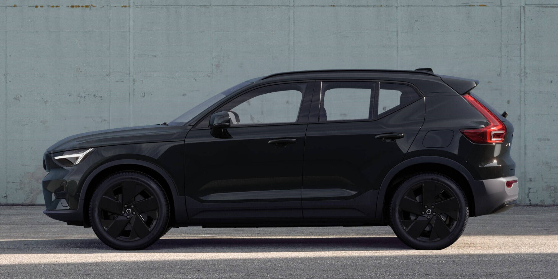 Volvo EX40 Black Edition Seitenprofil