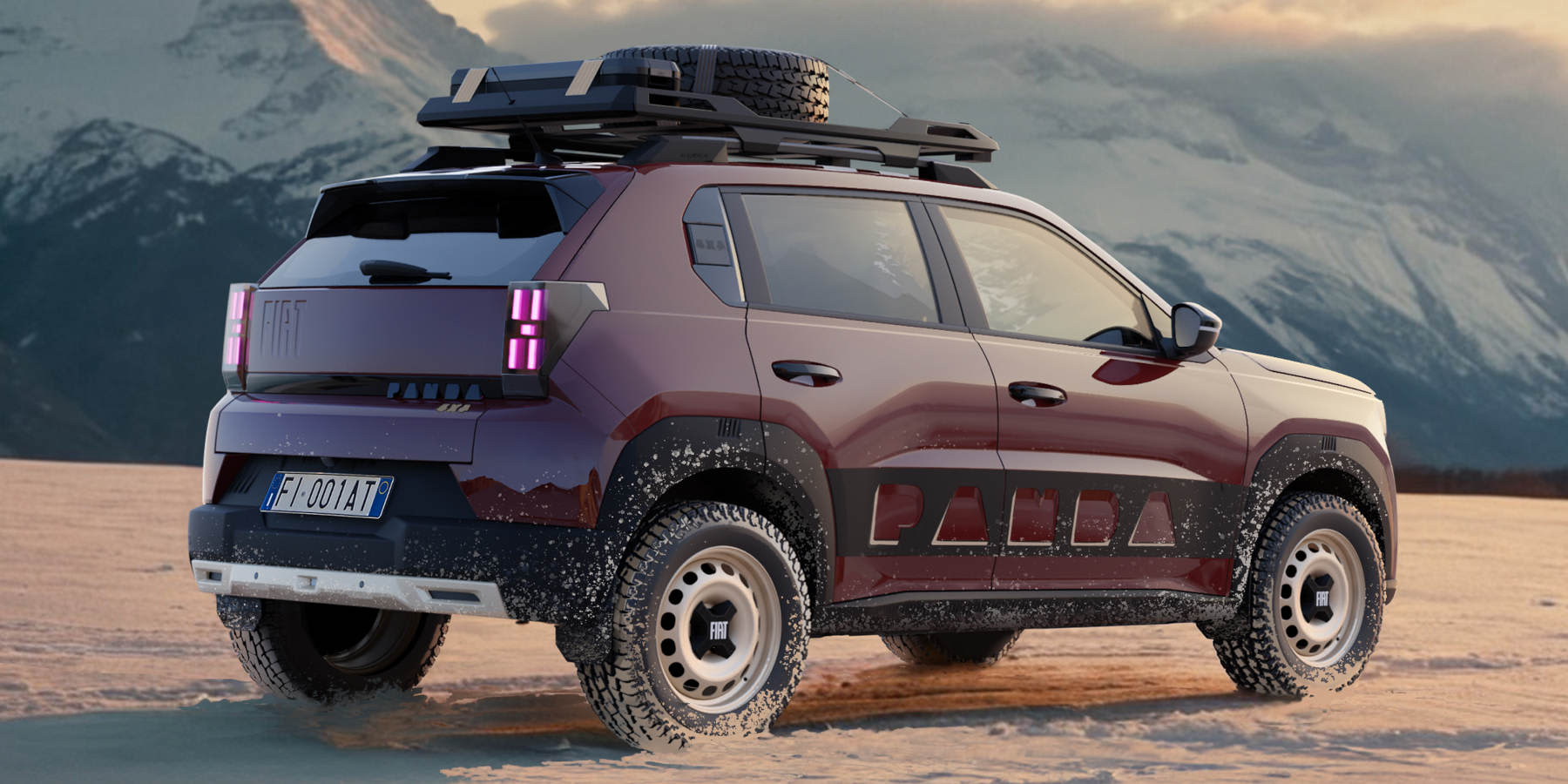 Fiat Grande Panda 4x4 Heck
