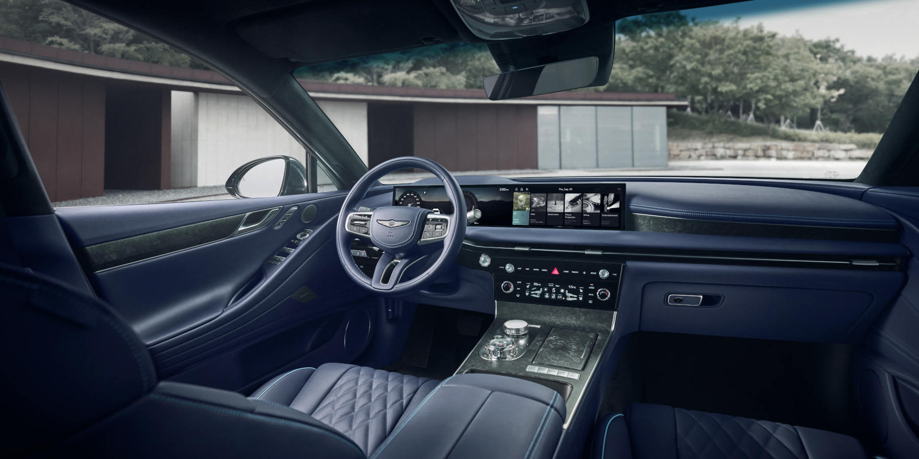 Genesis Electrified G80 Innenraum