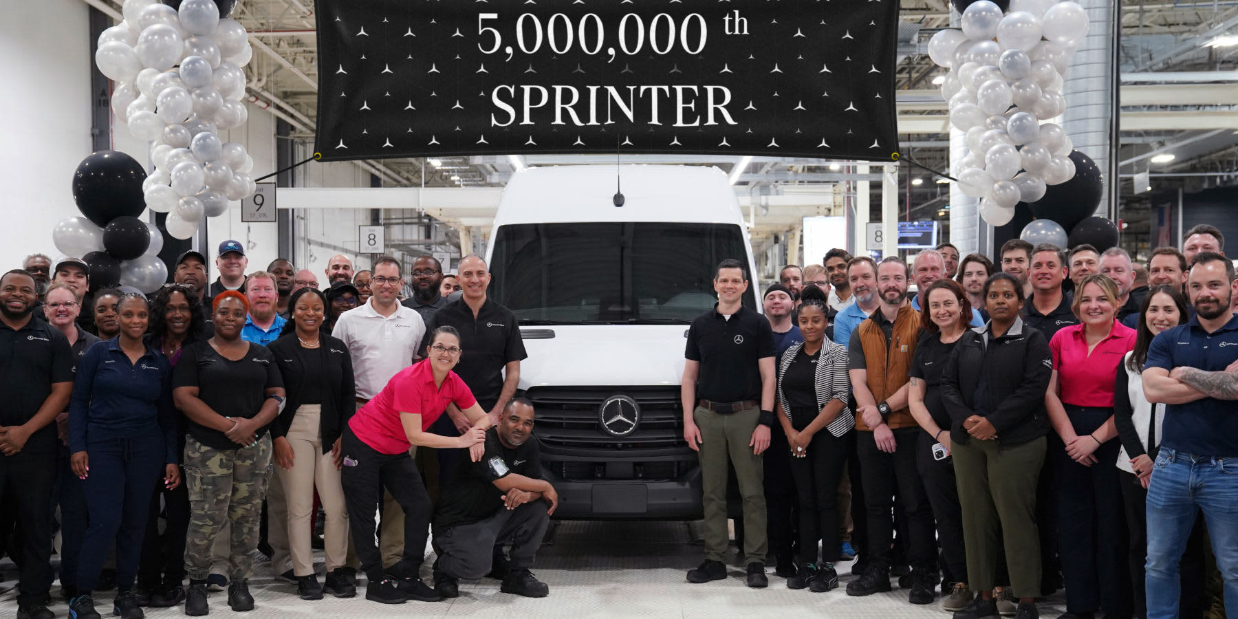 Mercedes-Benz Sprinter 30 Jahre Jubiläum 5 Millionen