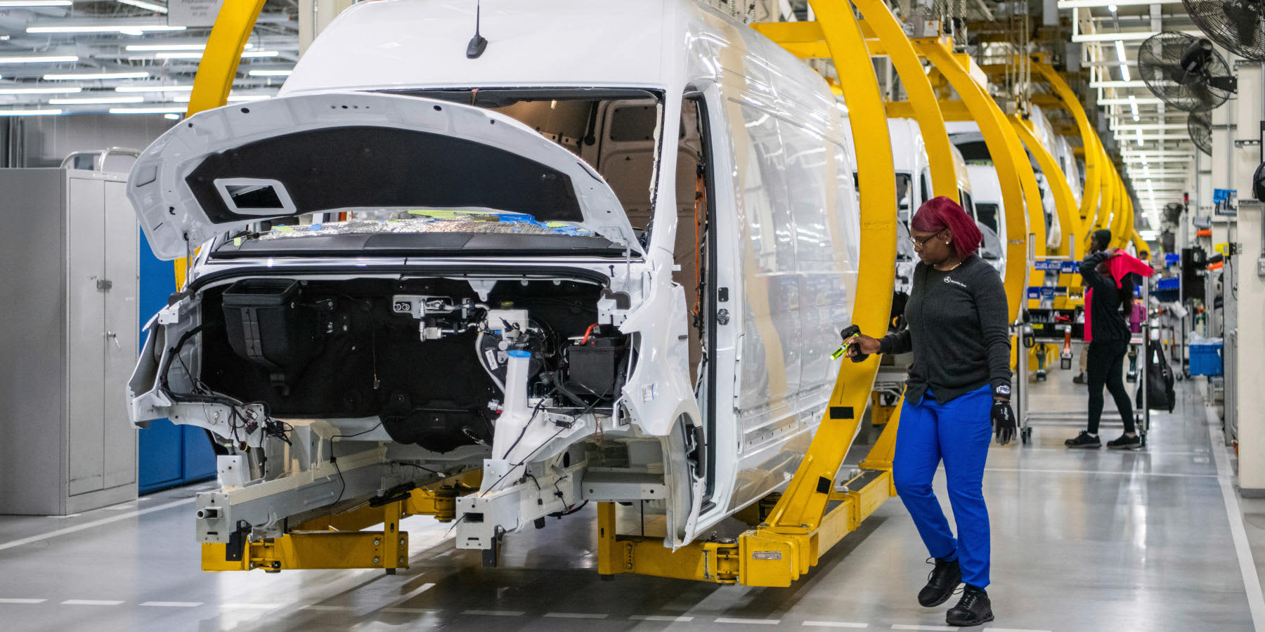 Mercedes-Benz Sprinter Produktion im Werk USA