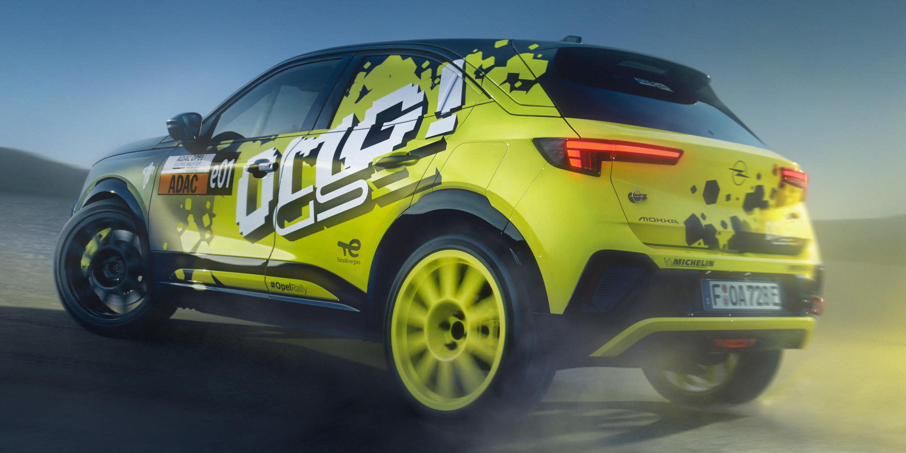 Opel Mokka GSE Rally Heck seitlich
