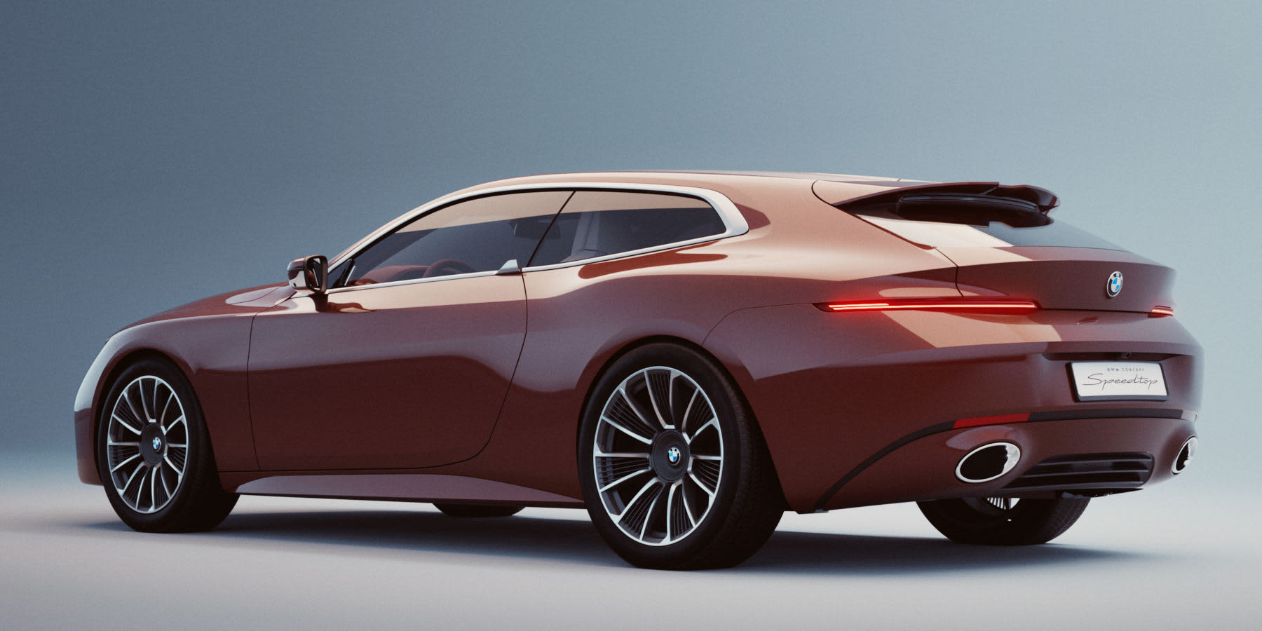 BMW Concept Speedtop Heck seitlich