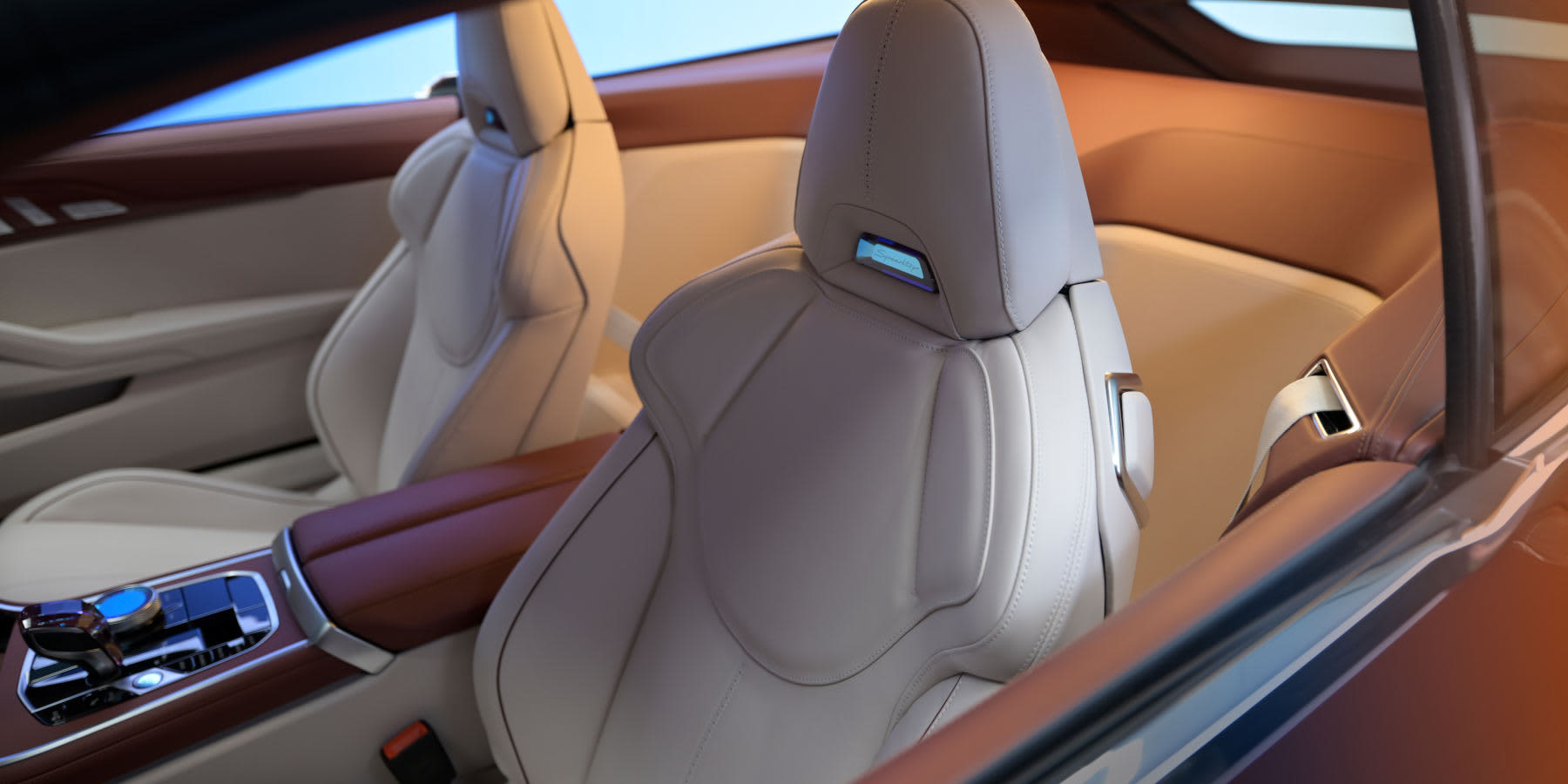 BMW Concept Speedtop Innenraum Fahrersitz