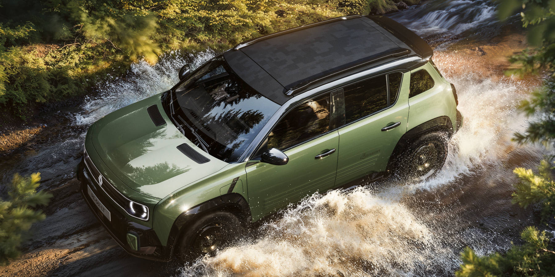 Renault 4 Savane 4x4 Concept Vogelperspektive