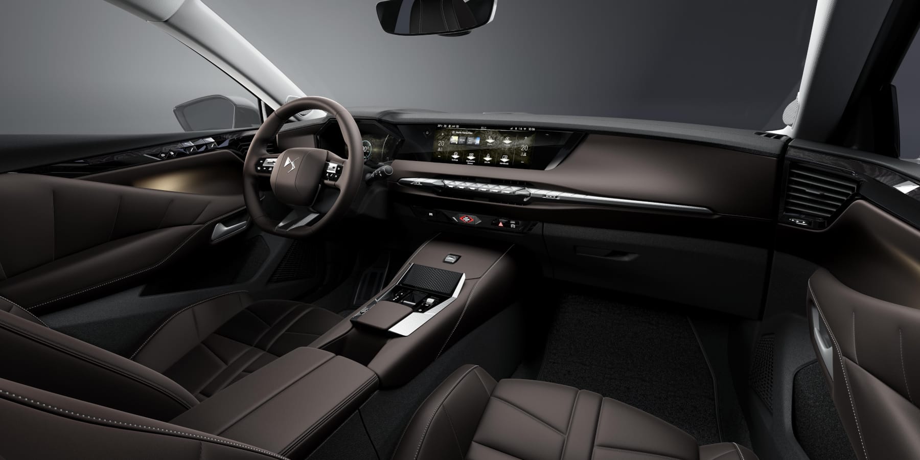 DS N°4 Front Innenraum Cockpit schwarz