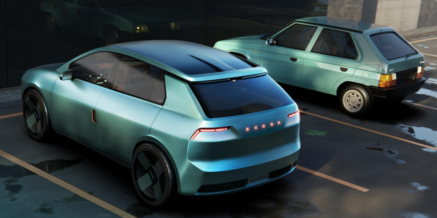 Skoda Favorit Studie Heck