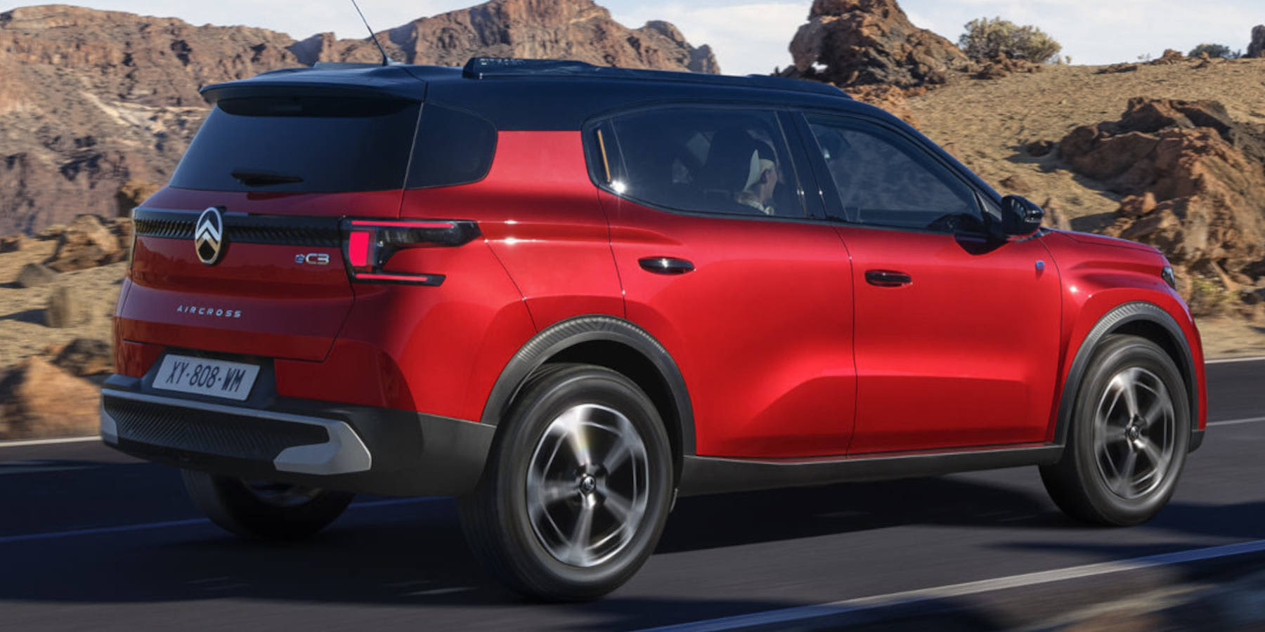 Citroen C3 Aircross hinten