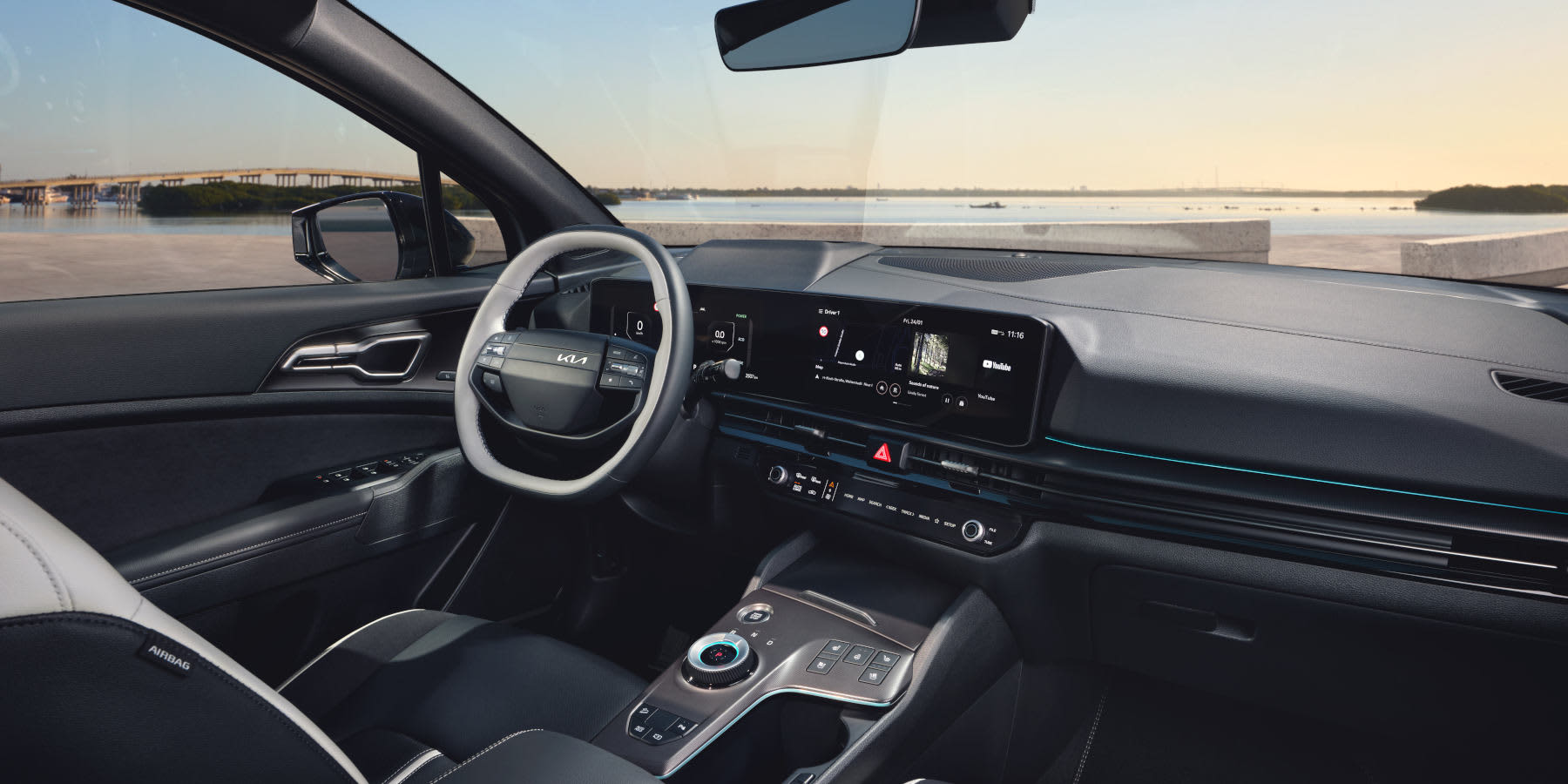 Kia Sportage GT-line Innenraum Cockpit