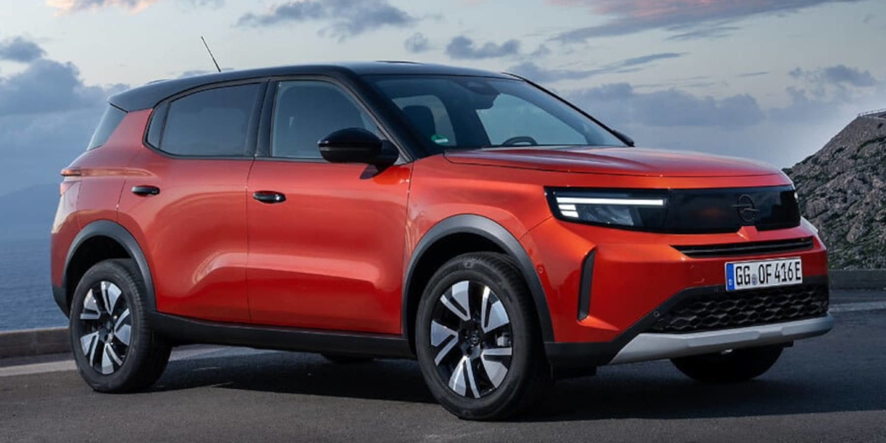 Opel Frontera Electric Seitenansicht
