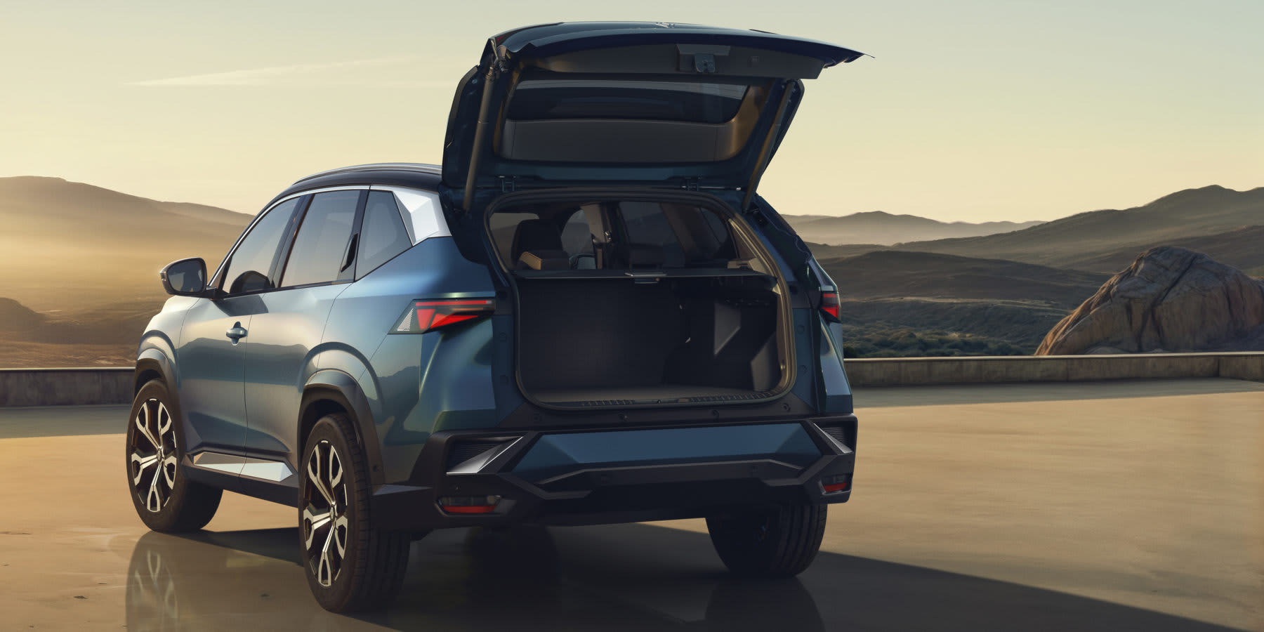 Renault Boreal Heck Kofferraum offen