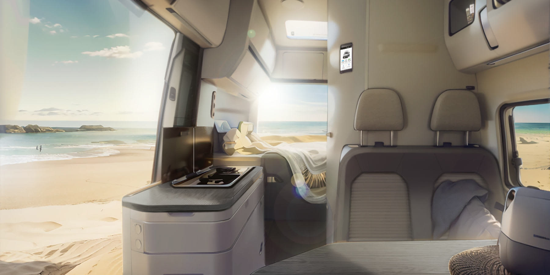 VW Grand California Innenraum