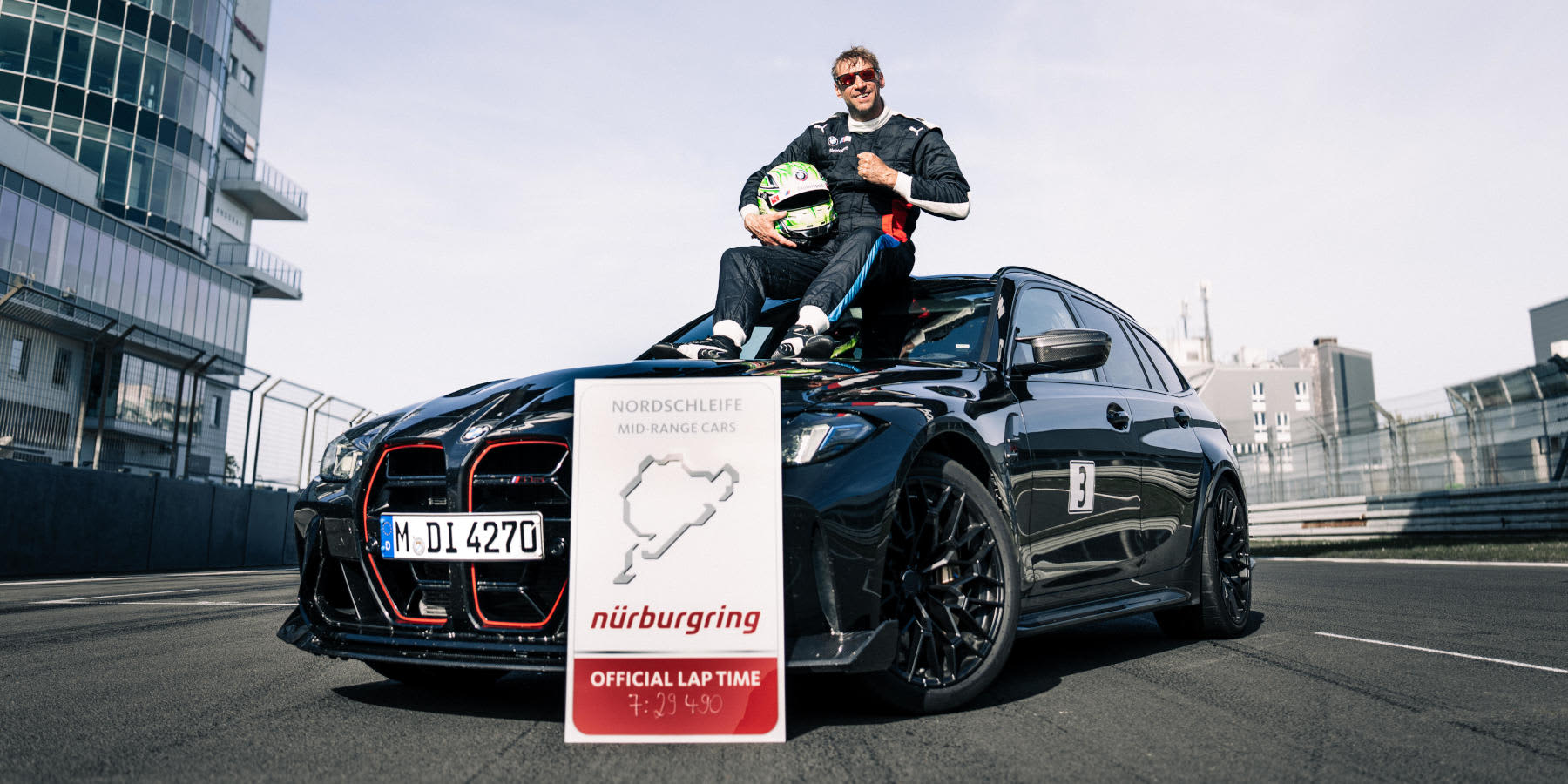 BMW M3 CS Touring Nürburgring Nordschleife Rennstrecke Rekordzeit
