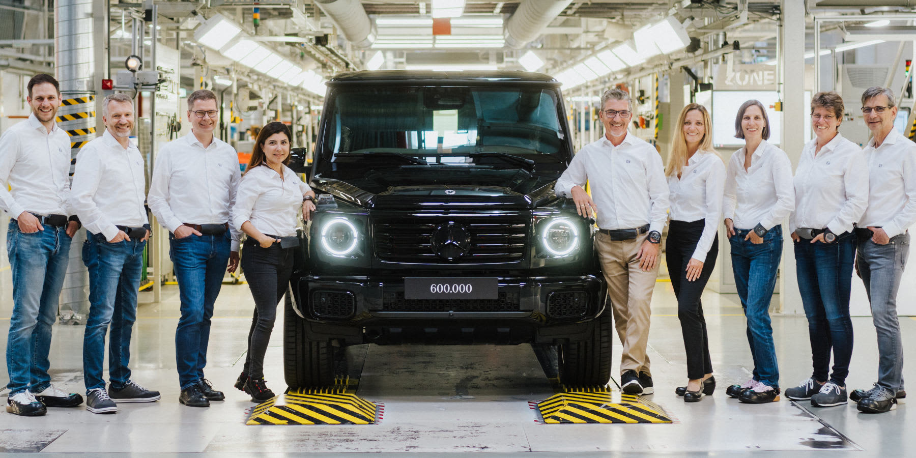 Mercedes-Benz G-Klasse Produktion Jubiläum