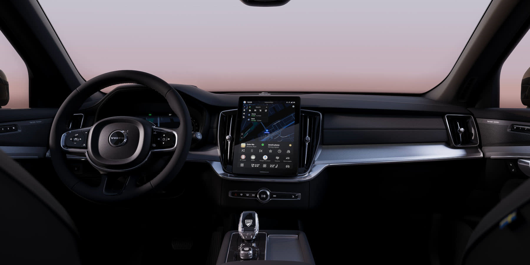 Volvo XC90 Black Edition Innenraum