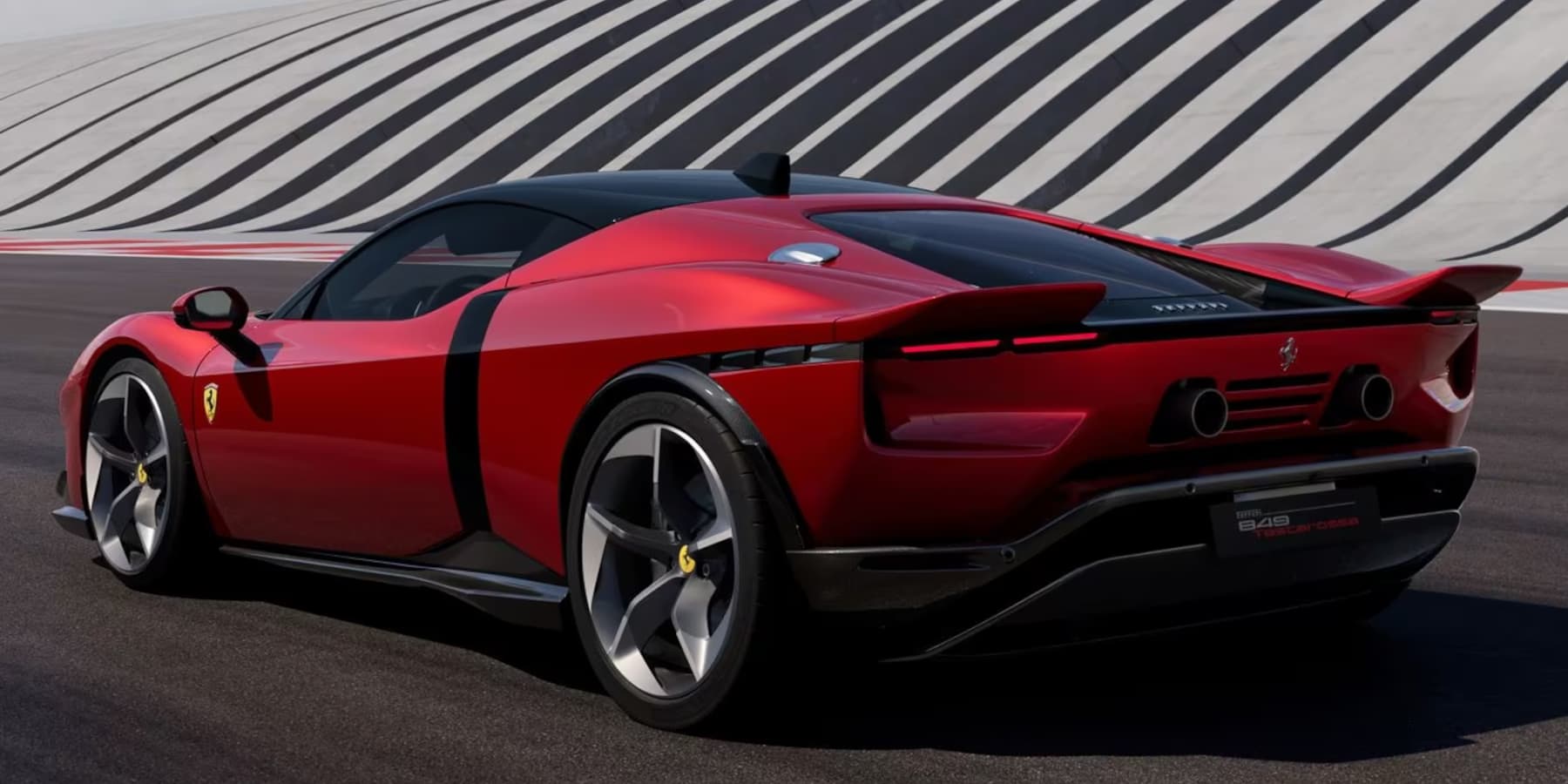 Ferrari 849 Testarossa Heck seitlich