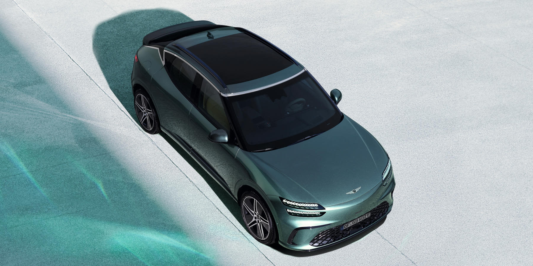 Genesis GV60 von oben