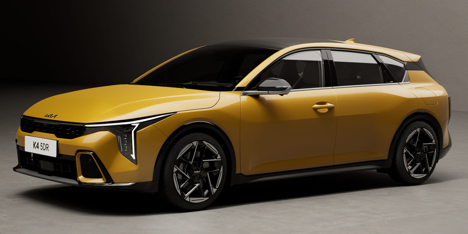Kia K4 Front seitlich