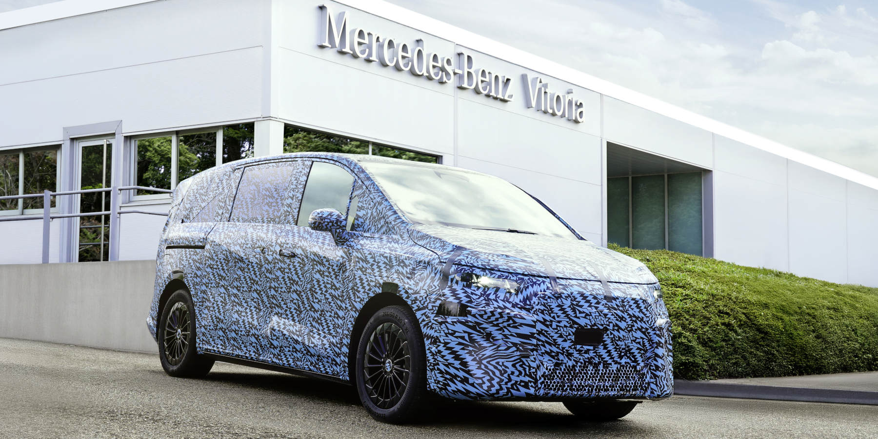 Mercedes VLE Werk Vitoria Erlkönig