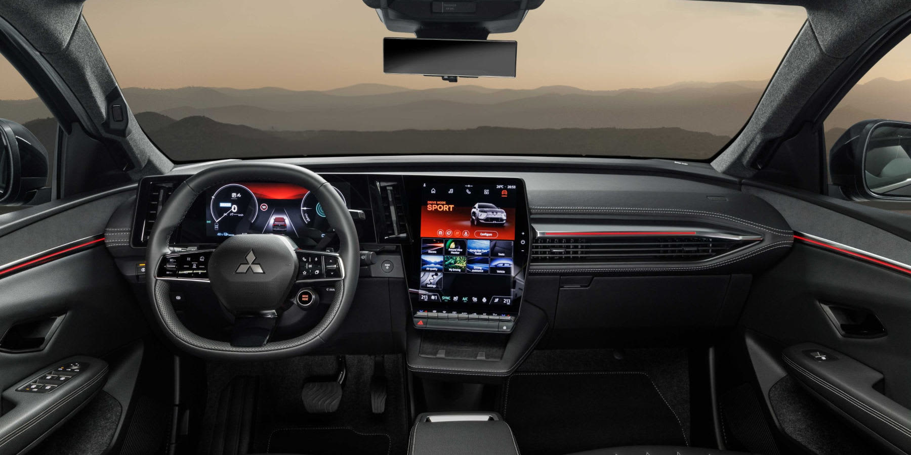 Mitsubishi Eclipse Cross Innenraum Cockpit