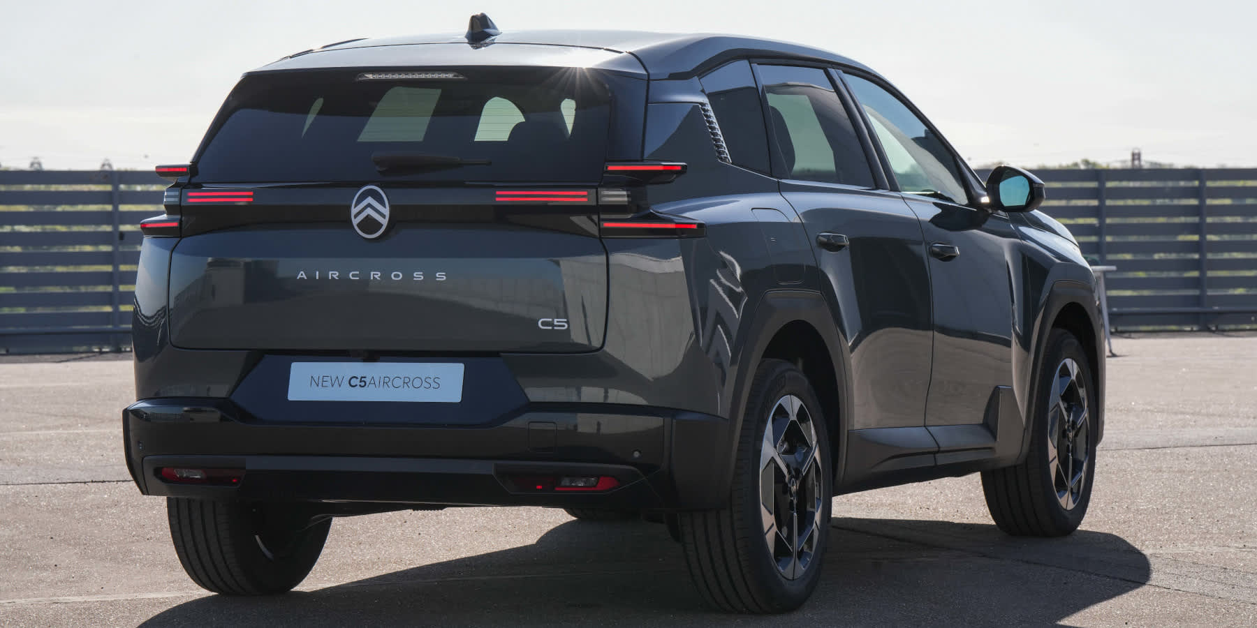 Citroen C5 Aircross Heck seitlich