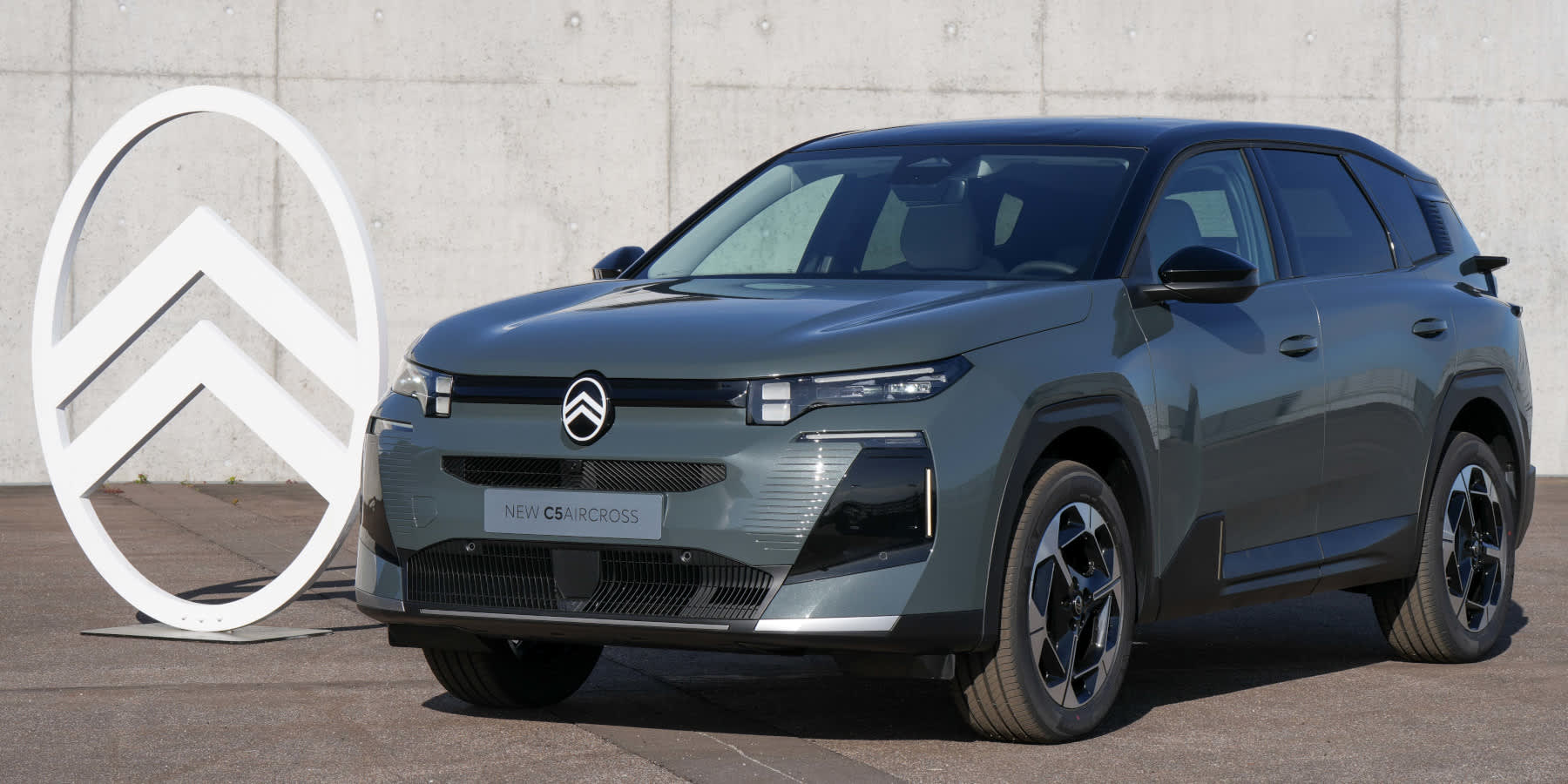 Citroen C5 Aircross Front seitlich mit Logo