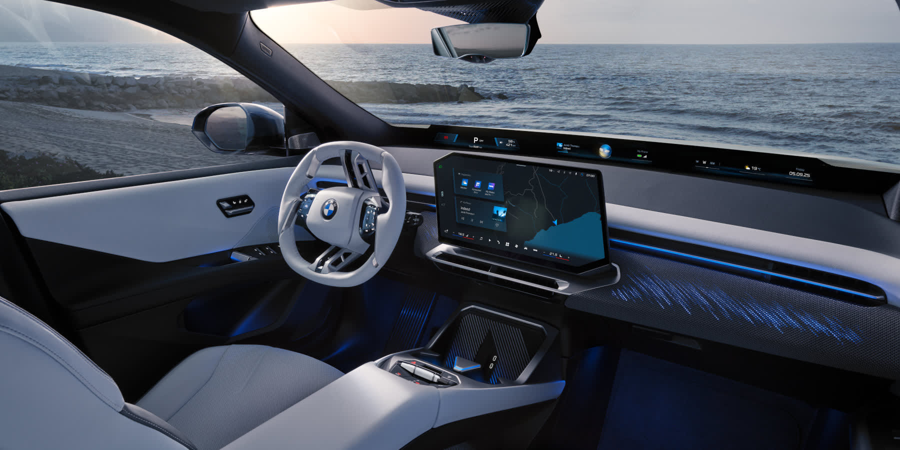 BMW iX3 2025 Innenraum Cockpit