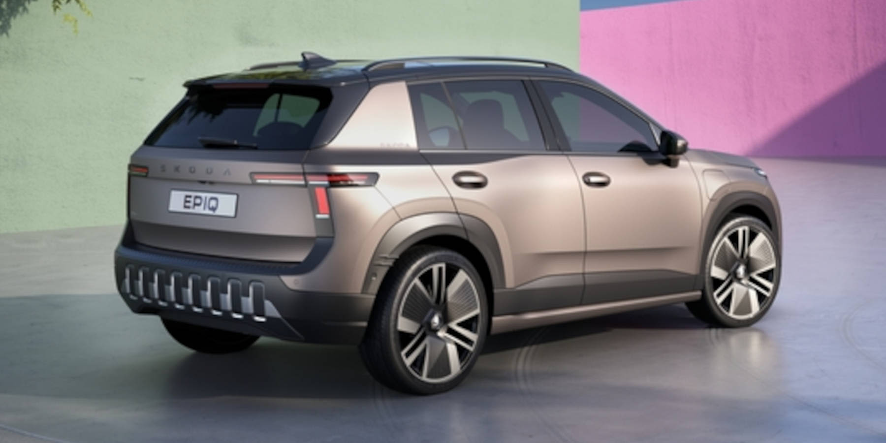 Skoda Epiq Heckansicht