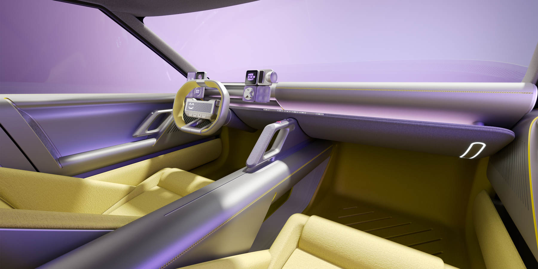 Hyundai Concept THREE Innenraum Cockpit