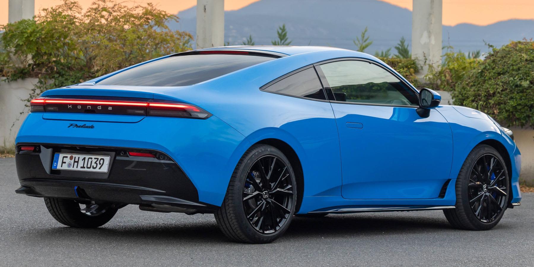 Honda Prelude Heck seitlich