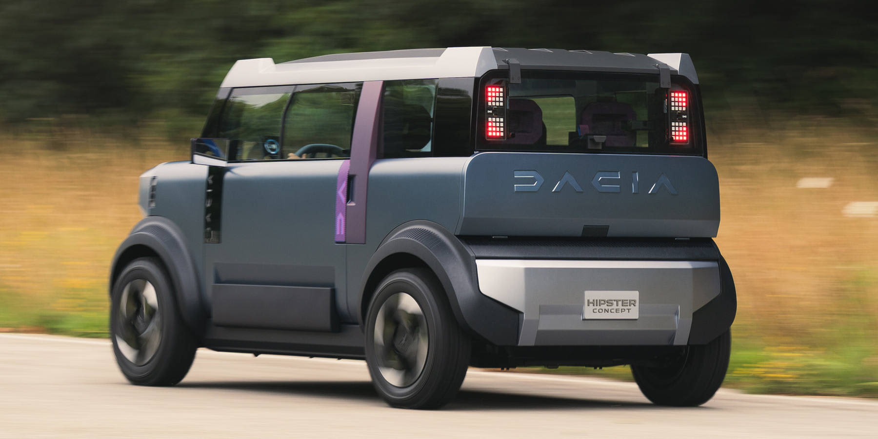 Dacia Hipster Concept Heck seitlich