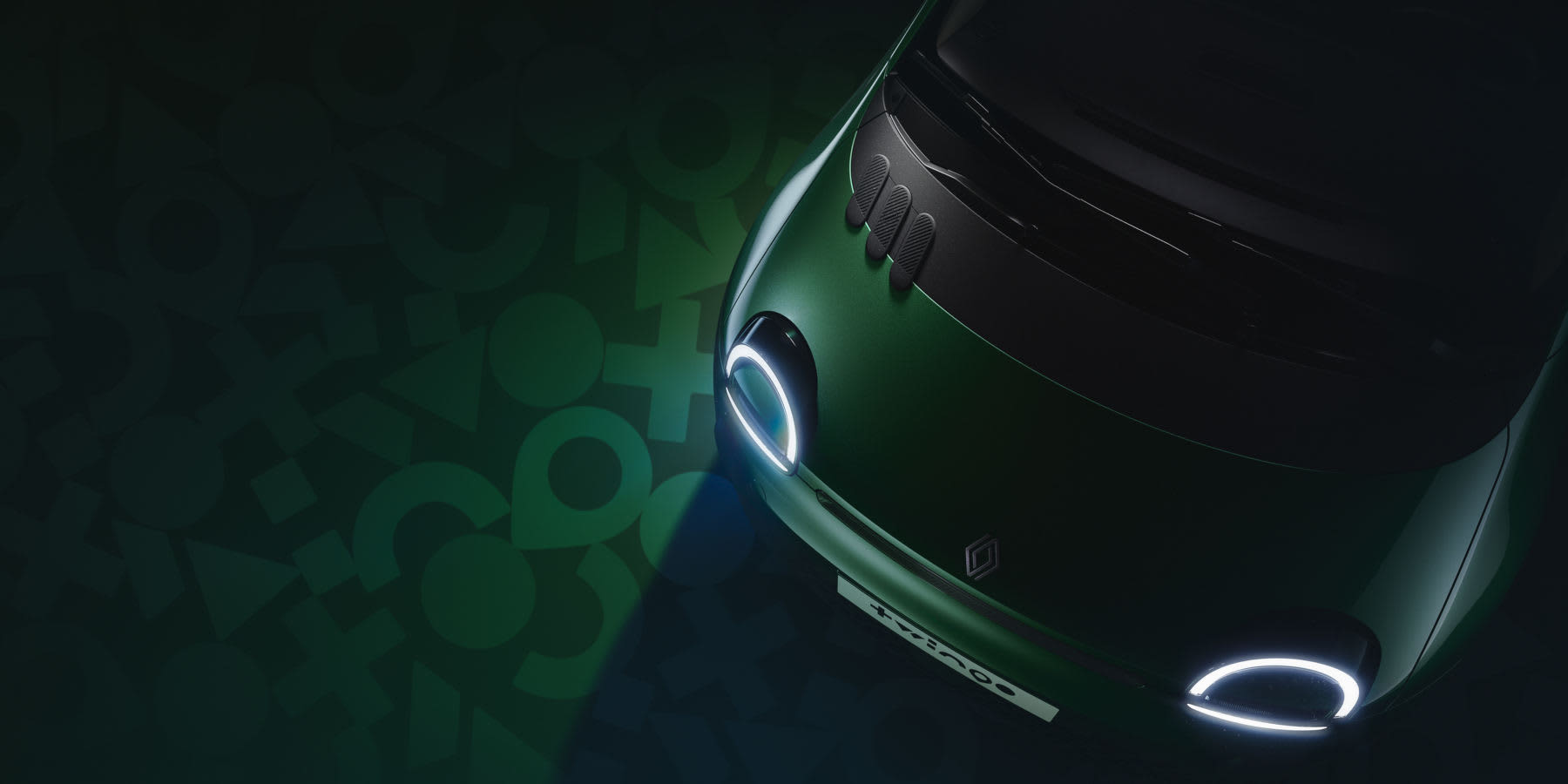 Renault Twingo E-Tech Electric Teaser Front
