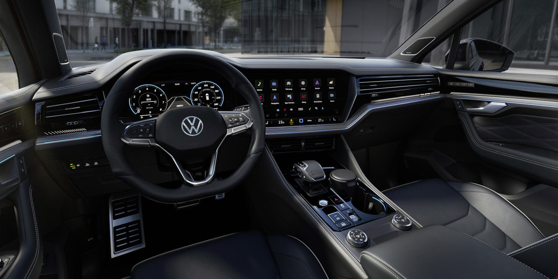 VW Touareg Final Edition Innenraum Cockpit